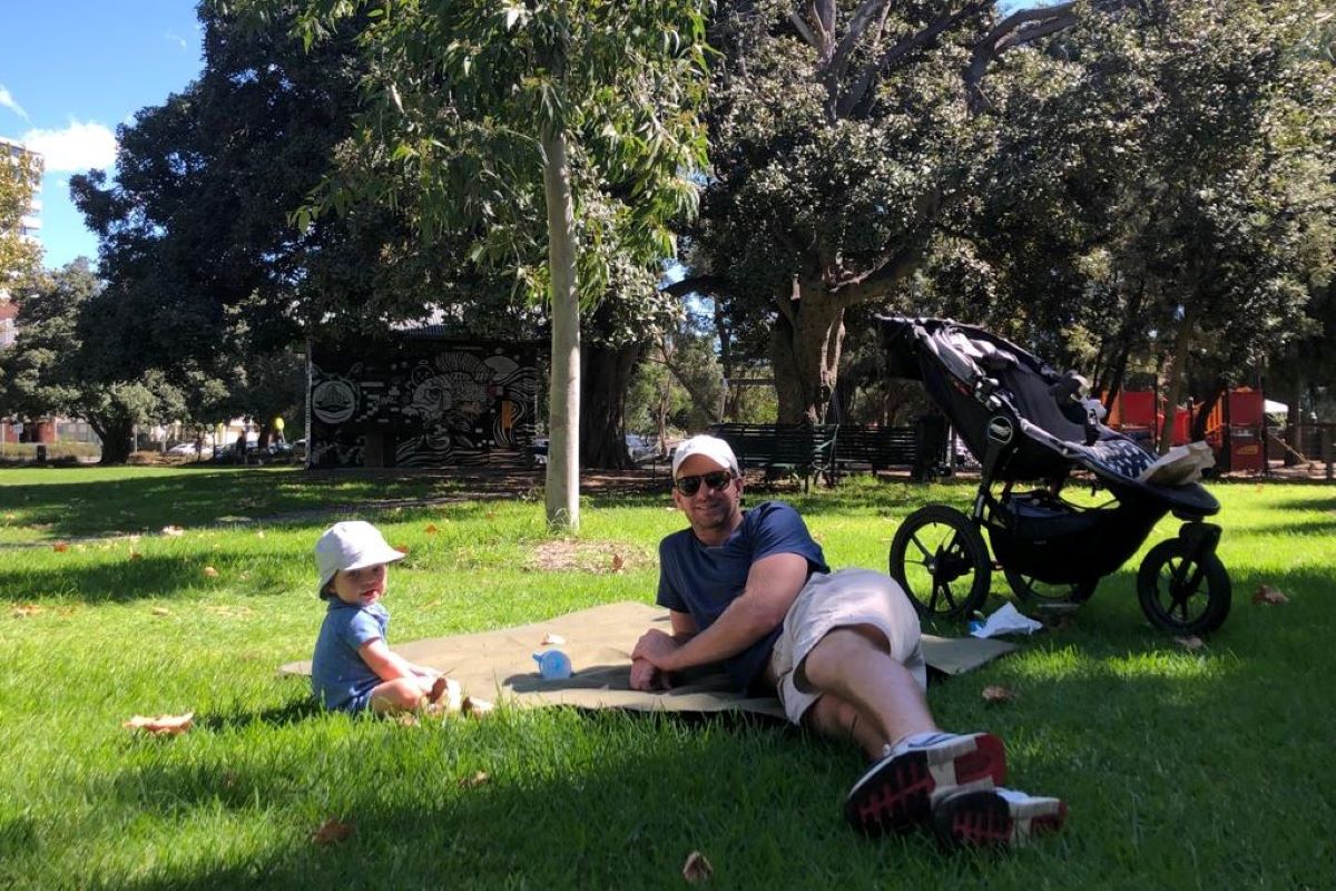 MARK AND GEORGIE LESLIE’S SHARED EXPERIENCE OF PARENTAL LEAVE