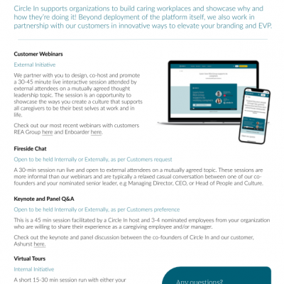 Hosted Initiatives One Pager